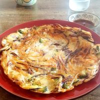 Vietnamese pancake (starter) at Mudan Tearoom and Eatery in Tauranga