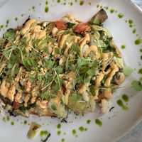 pizza. yum yum!  at Oliver's in Santa Barbara