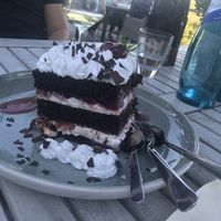 Schwarzwälderkirsch Torte at Weingut Trautwein - Restaurant & Hotel in Flonheim