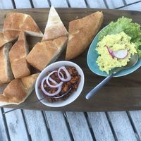 Egg salad  at Weingut Trautwein - Restaurant & Hotel in Flonheim