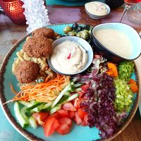 Jerusalem-Bowl💚 at Weingut Trautwein - Restaurant & Hotel in Flonheim