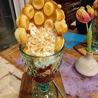 Bubble Waffles at Weingut Trautwein - Restaurant & Hotel in Flonheim