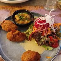 Blumenkohl-Pakoras at Weingut Trautwein - Restaurant & Hotel in Flonheim