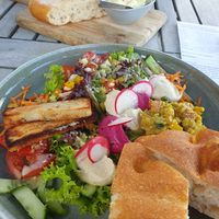 meeze-vorspeisenplatte at Weingut Trautwein - Restaurant & Hotel in Flonheim