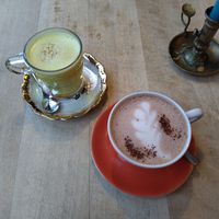 Hot drinks. at Moccachili in Saarbrucken