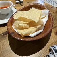 Poppadoms  at Oriental Aroma in Royal Wootton Bassett