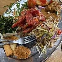  Vegan starter selection   at Oriental Aroma in Royal Wootton Bassett