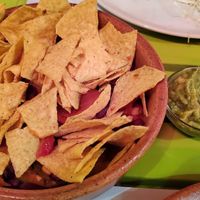 Nacho with guacamole insted of cheese and creme at Mex Cantina Bona Fide in Dubrovnik