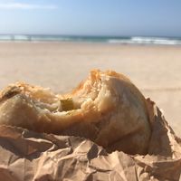 Chicken and veg pie at Vegan Aisle in Tweed Heads