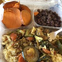 Vegan stir fry Thursday  at Strawberry Fields Cafe in Midland