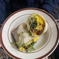 Vegan Breakfast Burrito  at Nook Eatery in Hue