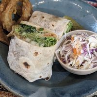 Vegan Greek Wrap 🌯 at Nook Eatery in Hue