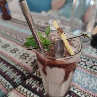 Choco Mint Protein Smoothie at Nook Eatery in Hue