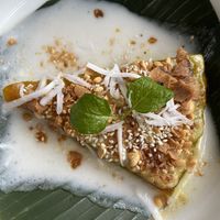 Tapioca banana cake, absolutely the best!  at Nook Eatery in Hue