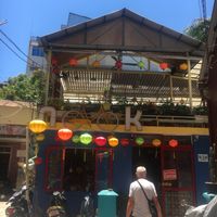 The outside  at Nook Eatery in Hue