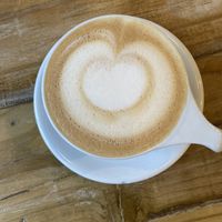 Mocha Latte at Two Dollar Radio Headquarters in Columbus