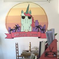   at Two Dollar Radio Headquarters in Columbus