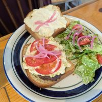 It's a cruel, cruel summer breakfast sandwich at Two Dollar Radio Headquarters in Columbus