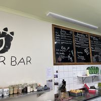 All vegan  at RAWR Bar in Apollo Bay