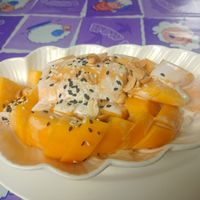 Sticky rice with mango at Kohco Man in Koh Phayam