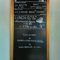 today menu at Lomi in Paris