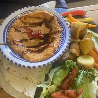 Paprika chilli plate   at My Hummus in Luebeck