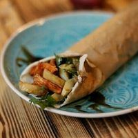 Hummus Pita  at My Hummus in Luebeck