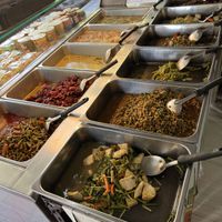 This is just a small selection of the incredibly huge menu they have on offer ￼ at Nop Nan in Bangkok