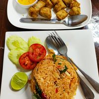 Fried Rice and Crab at Nop Nan in Bangkok