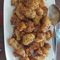 Taiwanese salt & pepper 'chicken' at Nop Nan in Bangkok