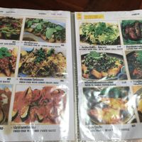 fish dishes at Nop Nan in Bangkok