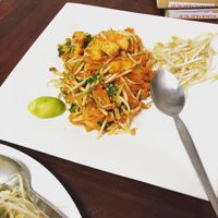 Seriously delicious pad Thai! at Nop Nan in Bangkok