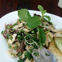 Larb at Nop Nan in Bangkok