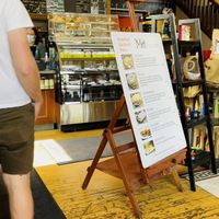 Inside  at The Met Coffee House and Art Gallery in North Conway