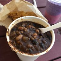 Vegan chili   at The Soup Peddler - Castle Hill in Austin