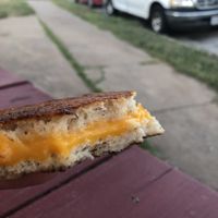 Vegan grilled cheese sandwich   at The Soup Peddler - Castle Hill in Austin