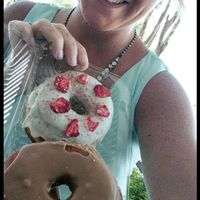 Vegan Strawberry & chocolate covered deliciousness at Five Daughters Bakery - Caruthers Ave in Nashville