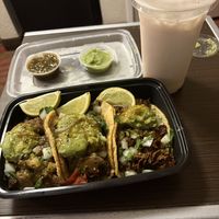 Carne asada, mushroom, barbacoa  at Cena Vegan - Ghost Kitchen in Los Angeles