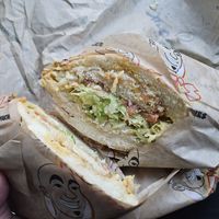 This one had vegan fried chicken in it at Ike's - N 4th St in Phoenix