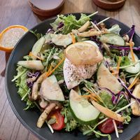 Avocado salad  at Anthony Vegetarian Restaurant in Malacca