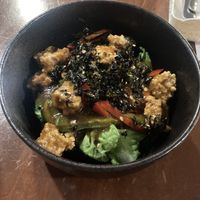 Luncheon Rice bowl  at Anthony Vegetarian Restaurant in Malacca