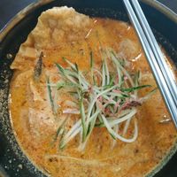 Nonya laksa RM$5 at Anthony Vegetarian Restaurant in Malacca