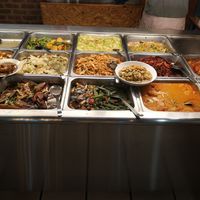 Buffet style option at Anthony Vegetarian Restaurant in Malacca