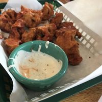 Cauliflower wings - tasty! at Trail Rider in Cedar Crest
