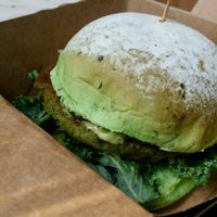 Forest Guardian Burger at Veggi Monster in Hong Kong Island