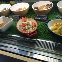 Salad Display Today at Veggi Monster in Hong Kong Island