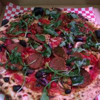 Yes!! The vegan pepperoni is delicious. at King Dough in Indianapolis