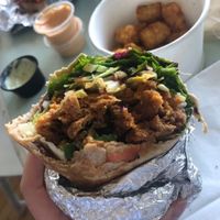 Buffalo Wrap at Detroit Street Filling Station in Ann Arbor
