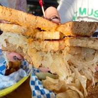 Reuben   at Detroit Street Filling Station in Ann Arbor