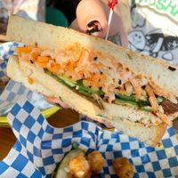 Bahn Mi  at Detroit Street Filling Station in Ann Arbor